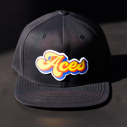 The Aces Retro Script Premium Hat
