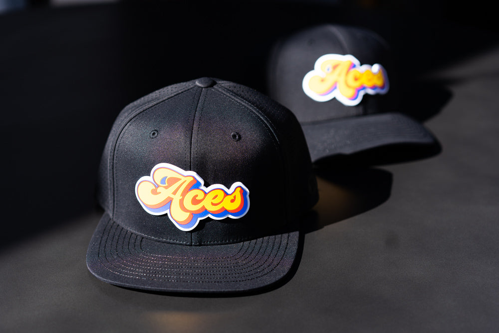 The Aces Retro Script Premium Hat